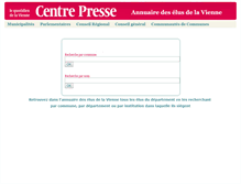 Tablet Screenshot of guideselus.centre-presse.fr